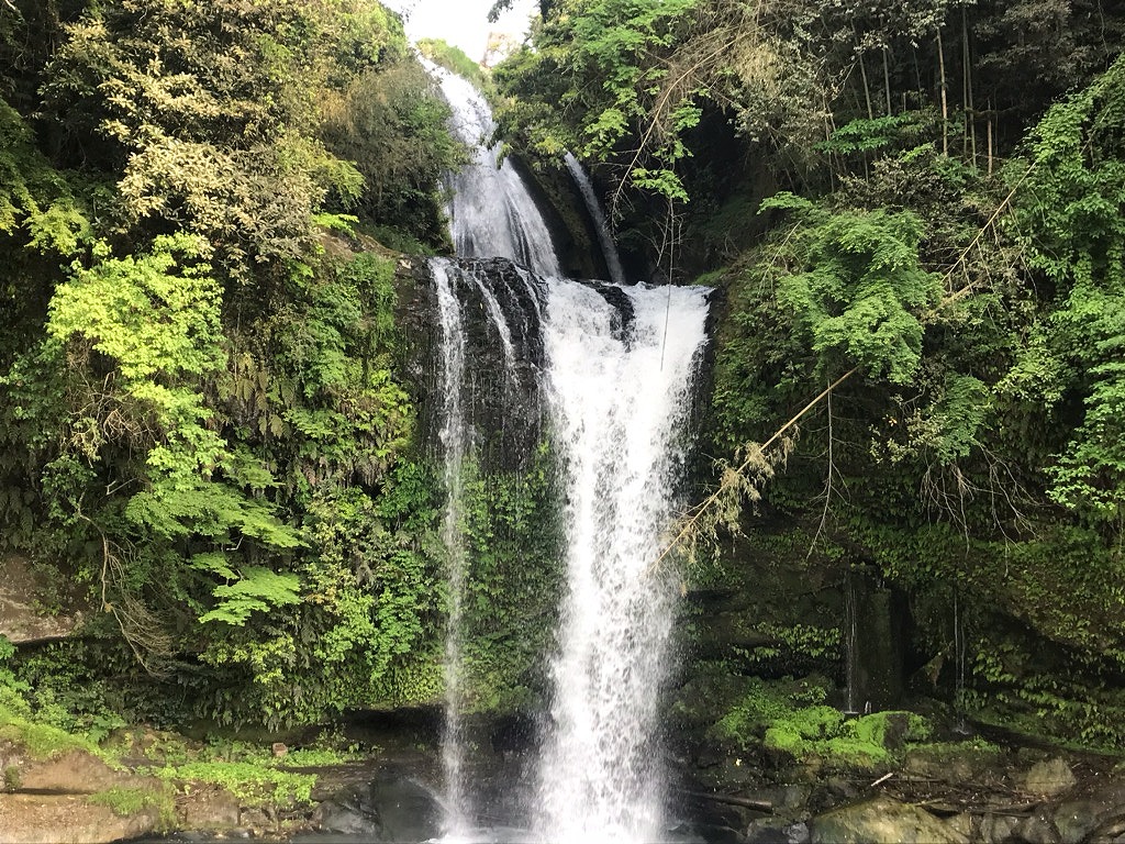 滝 2段落としの滝「慈恩の滝」 | 水が磨く郷 - 日田市観光協会ホームページ