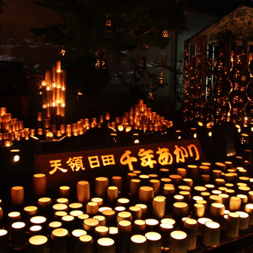 明日11/7より日田市で「千年あかり」