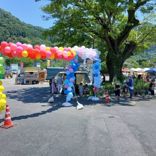 大山スマイルマルシェ開催中です！