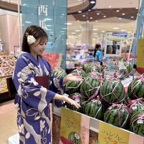 日田のスイカをPRしてきました♪